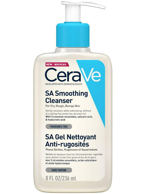CeraVe SA Smoothing Cleanser for Normal, Dry and Rough Skin